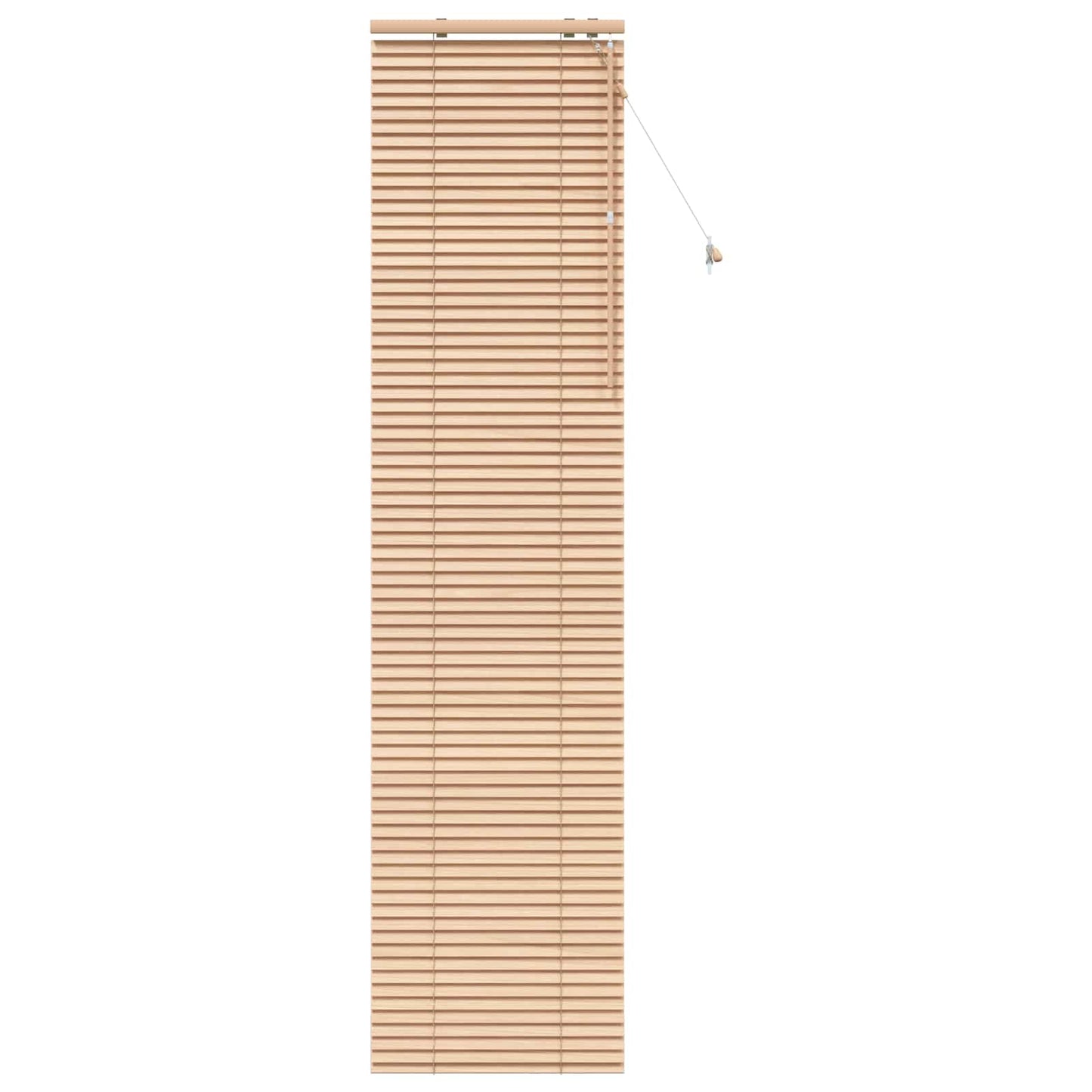 Venetian Blind Oak Look 60 x 250 cm 35 mm Solid Paulownia Wood