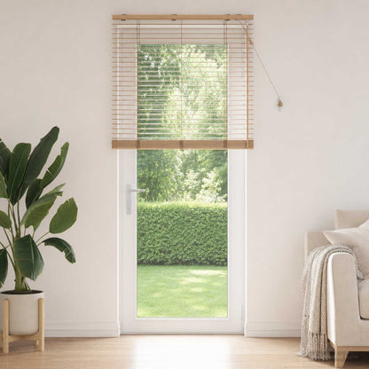 Venetian Blind Oak Look 85 x 250 cm 35 mm Solid Paulownia Wood