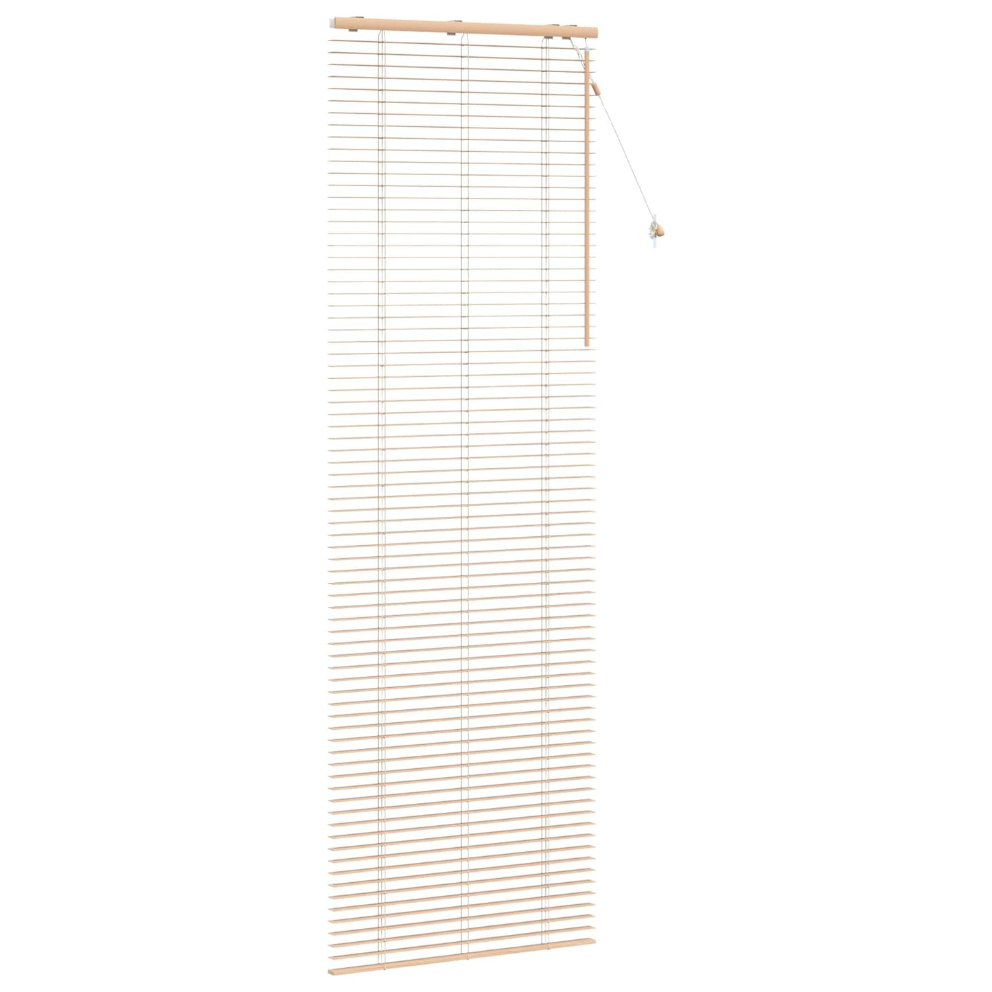 Venetian Blind Oak Look 95 x 250 cm 35 mm Solid Paulownia Wood