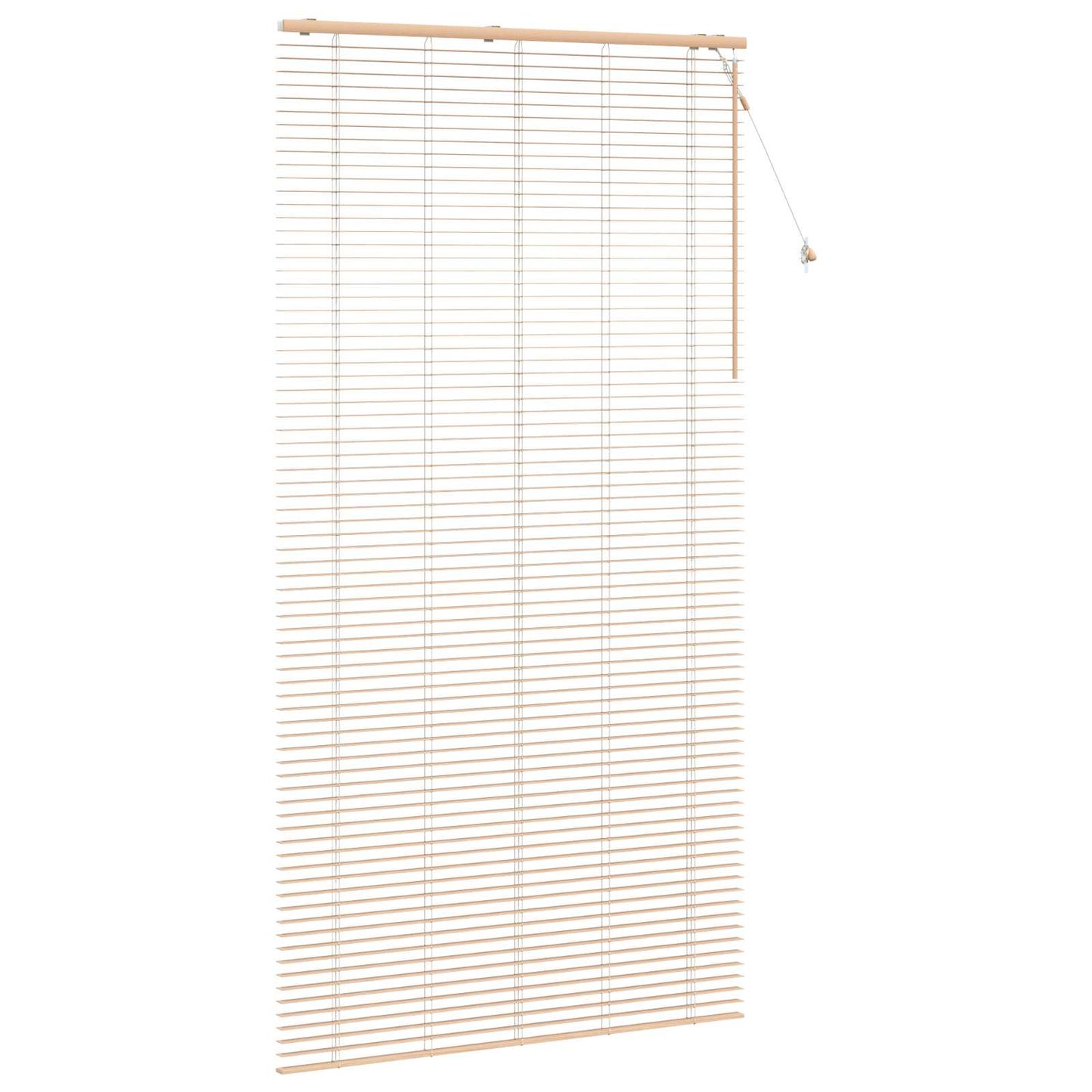 Venetian Blind Oak Look 140 x 250 cm 35 mm Solid Paulownia Wood