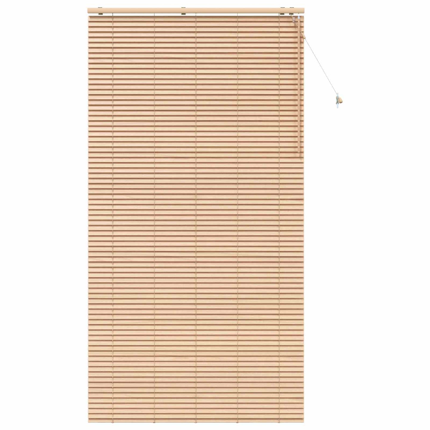 Venetian Blind Oak Look 140 x 250 cm 35 mm Solid Paulownia Wood