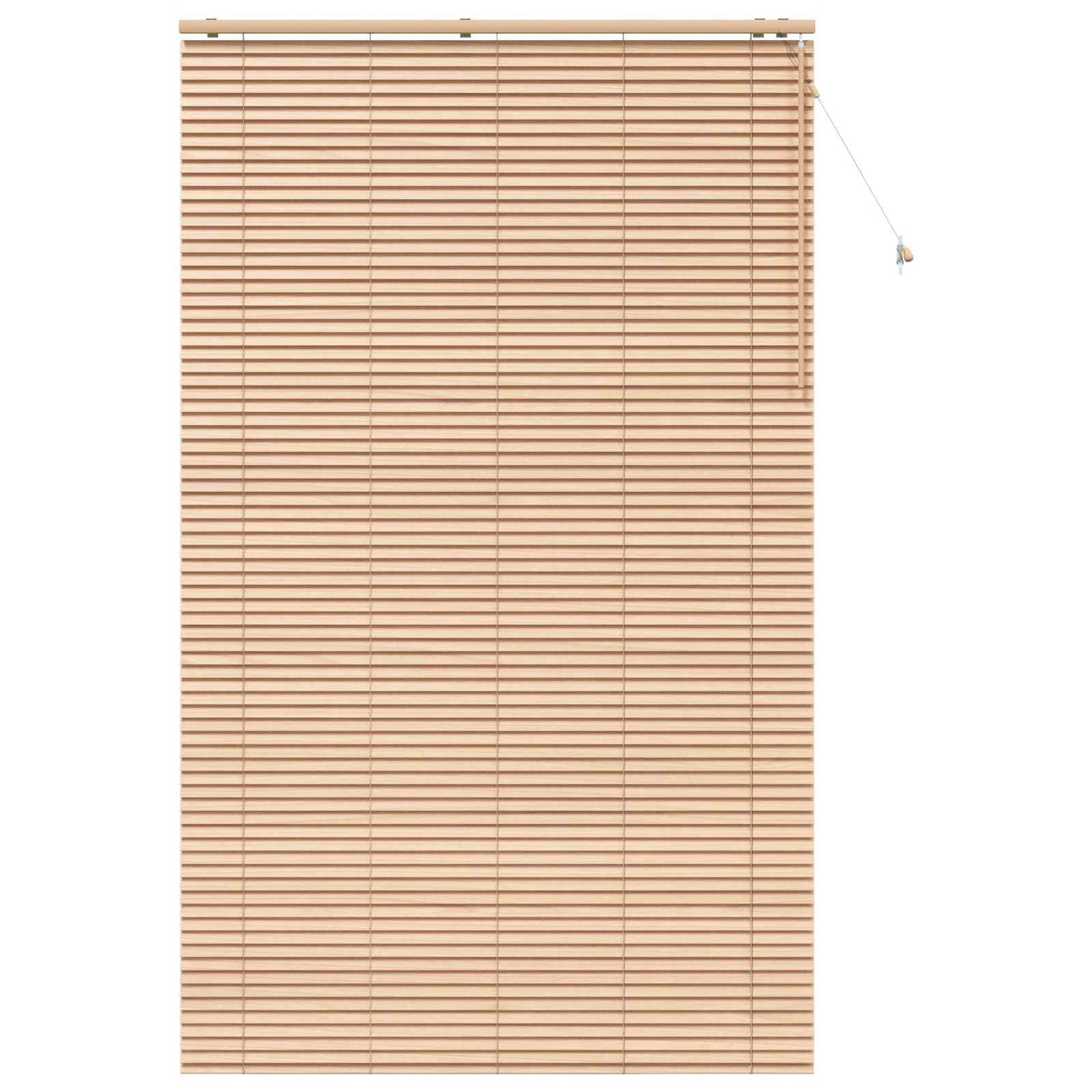 Venetian Blind Oak Look 155 x 250 cm 35 mm Solid Paulownia Wood