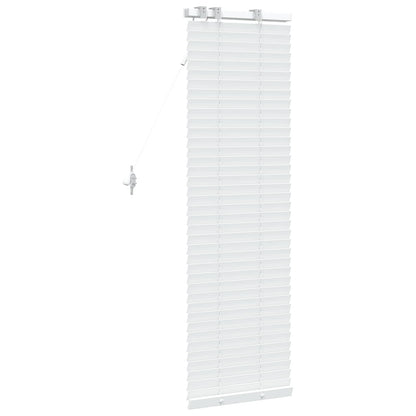 Venetian Blind White 40 x 130 cm 35 mm Solid Paulownia Wood