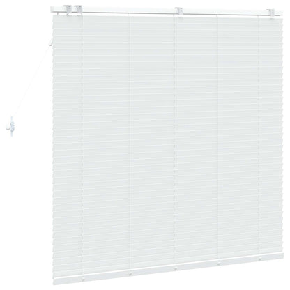Venetian Blind White 130 x 130 cm 35 mm Solid Paulownia Wood
