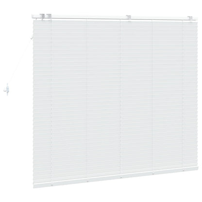 Venetian Blind White 145 x 130 cm 35 mm Solid Paulownia Wood