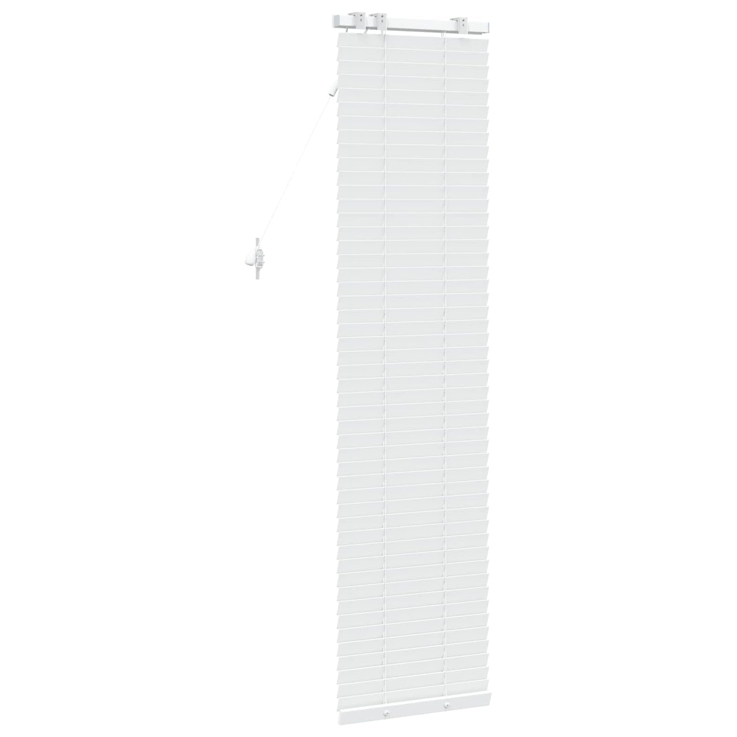 Venetian Blind White 45 x 160 cm 35 mm Solid Paulownia Wood