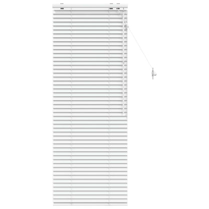 Venetian Blind White 60 x 160 cm 35 mm Solid Paulownia Wood