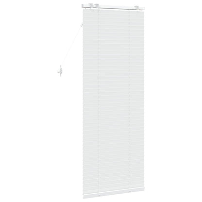 Venetian Blind White 65 x 160 cm 35 mm Solid Paulownia Wood