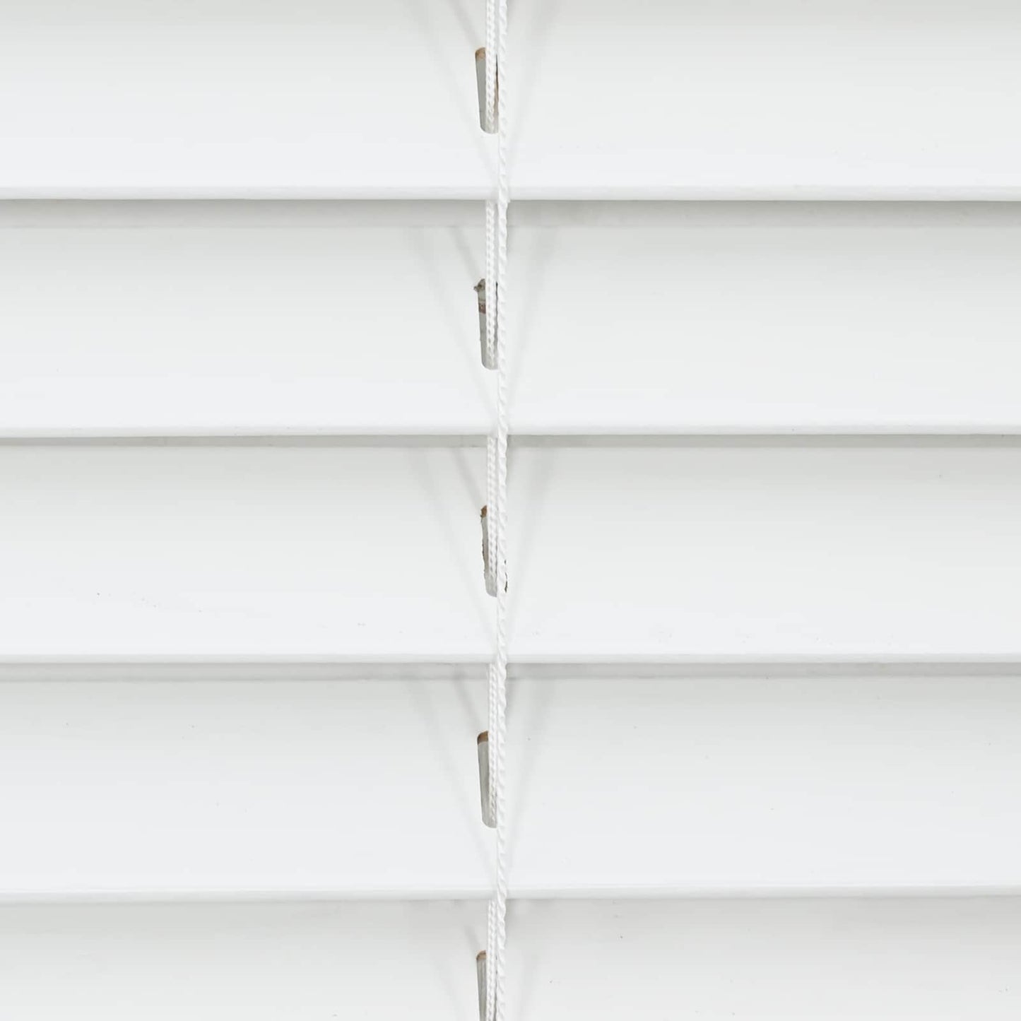 Venetian Blind White 60 x 250 cm 35 mm Solid Paulownia Wood