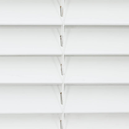 Venetian Blind White 60 x 250 cm 35 mm Solid Paulownia Wood
