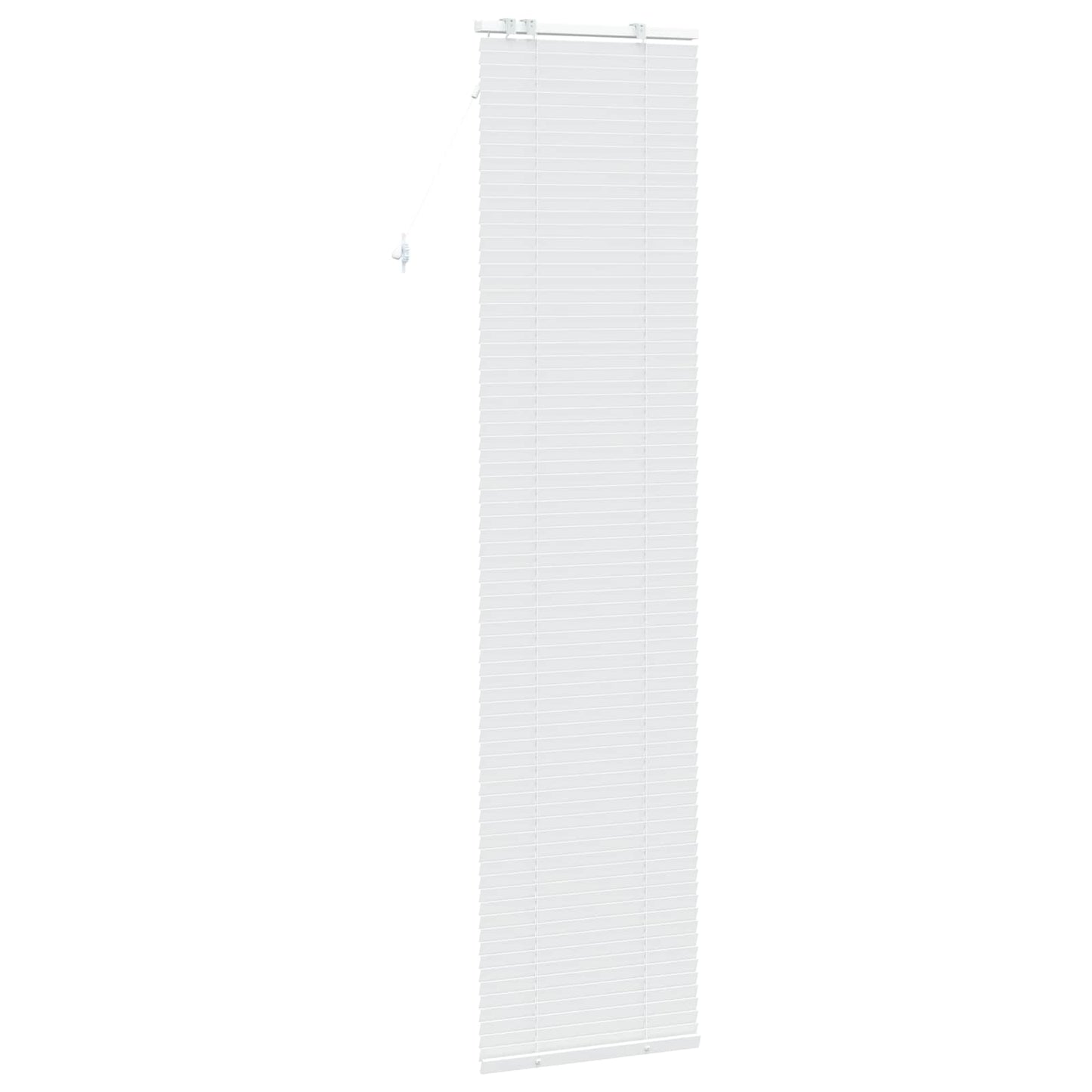 Venetian Blind White 60 x 250 cm 35 mm Solid Paulownia Wood