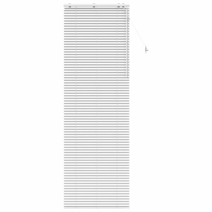 Venetian Blind White 70 x 250 cm 35 mm Solid Paulownia Wood
