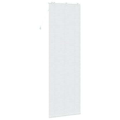 Venetian Blind White 80 x 250 cm 35 mm Solid Paulownia Wood