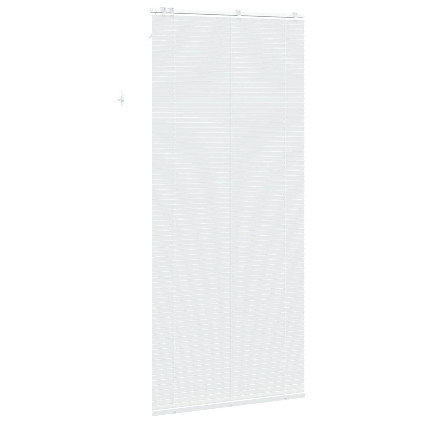 Venetian Blind White 110 x 250 cm 35 mm Solid Paulownia Wood