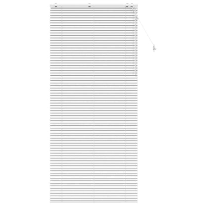 Venetian Blind White 110 x 250 cm 35 mm Solid Paulownia Wood