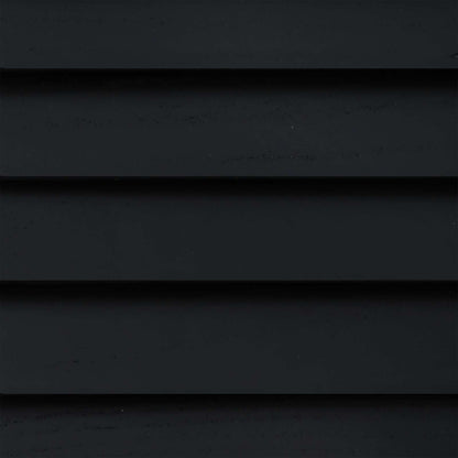 Venetian Blind Black 160 x 130 cm 35 mm Solid Paulownia Wood