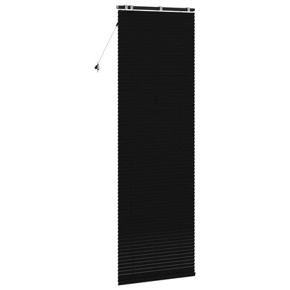 Venetian Blind Black 95 x 250 cm 35 mm Solid Paulownia Wood