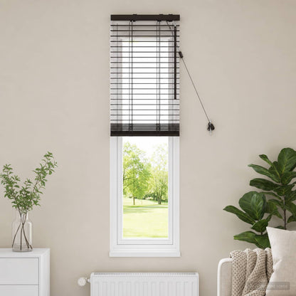 Venetian Blind Dark Brown 50 x 130 cm 35 mm