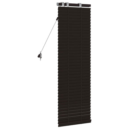 Venetian Blind Dark Brown 45 x 130 cm 35 mm