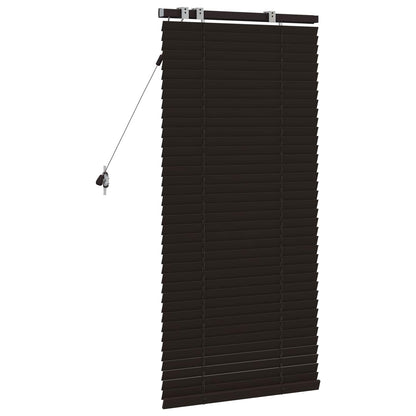 Venetian Blind Dark Brown 55 x 130 cm 35 mm