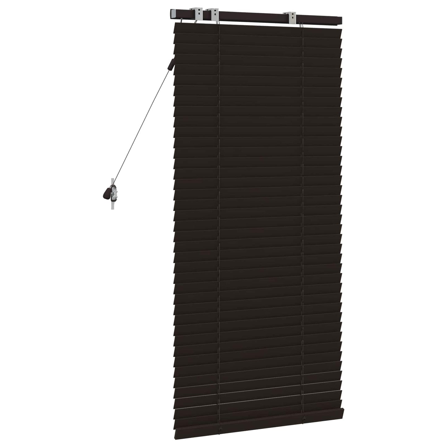 Venetian Blind Dark Brown 60 x 130 cm 35 mm