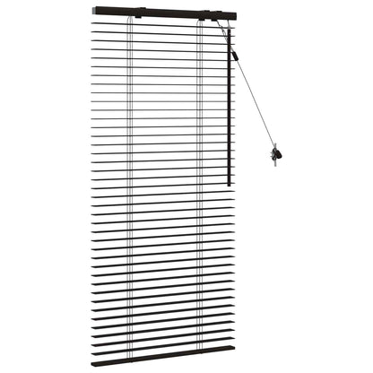 Venetian Blind Dark Brown 65 x 130 cm 35 mm