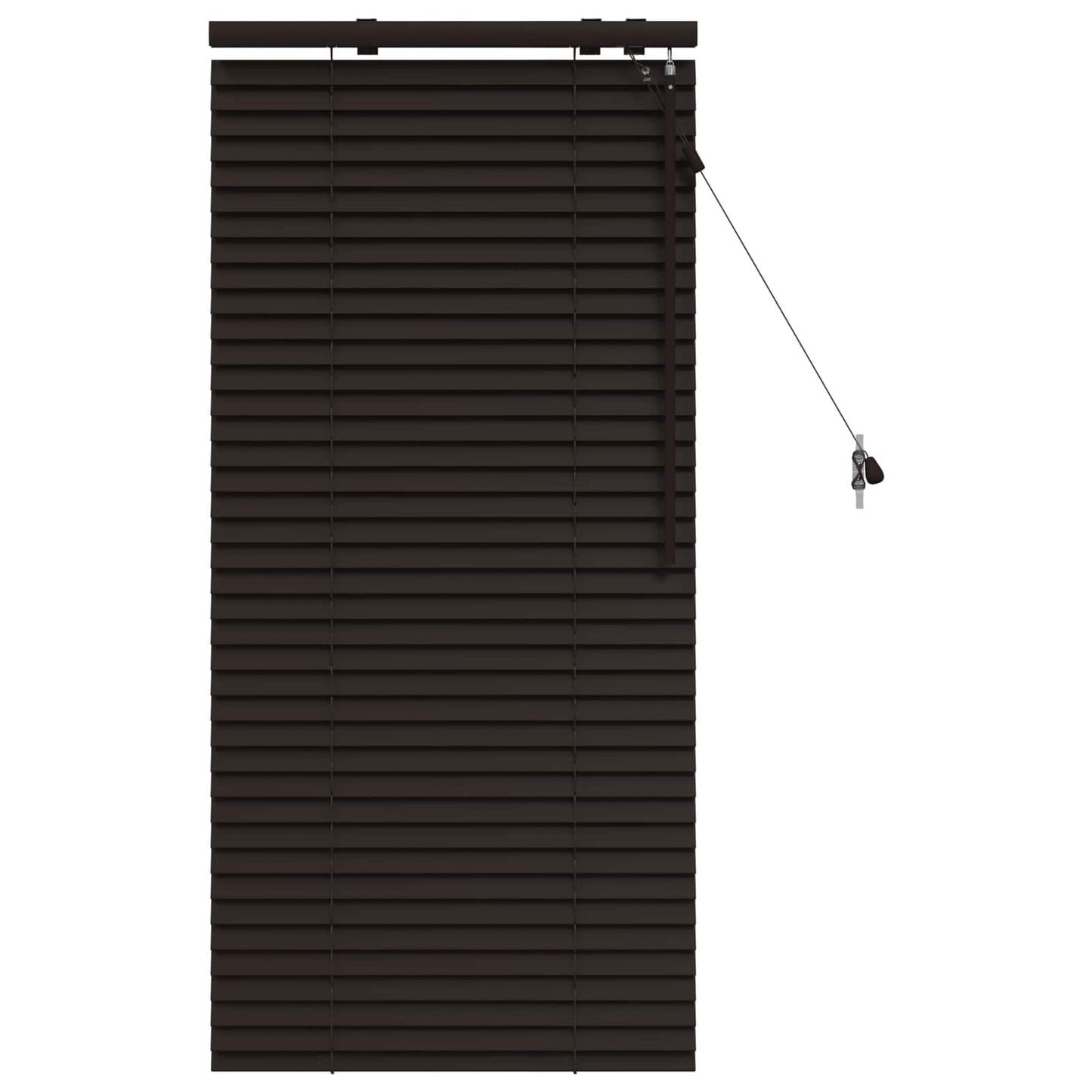 Venetian Blind Dark Brown 65 x 130 cm 35 mm