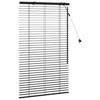Venetian Blind Dark Brown 80 x 130 cm 35 mm