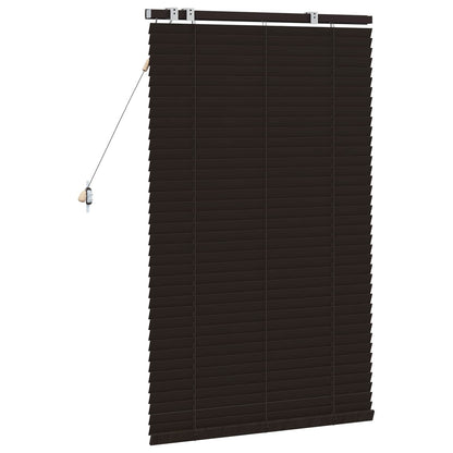 Venetian Blind Dark Brown 80 x 130 cm 35 mm