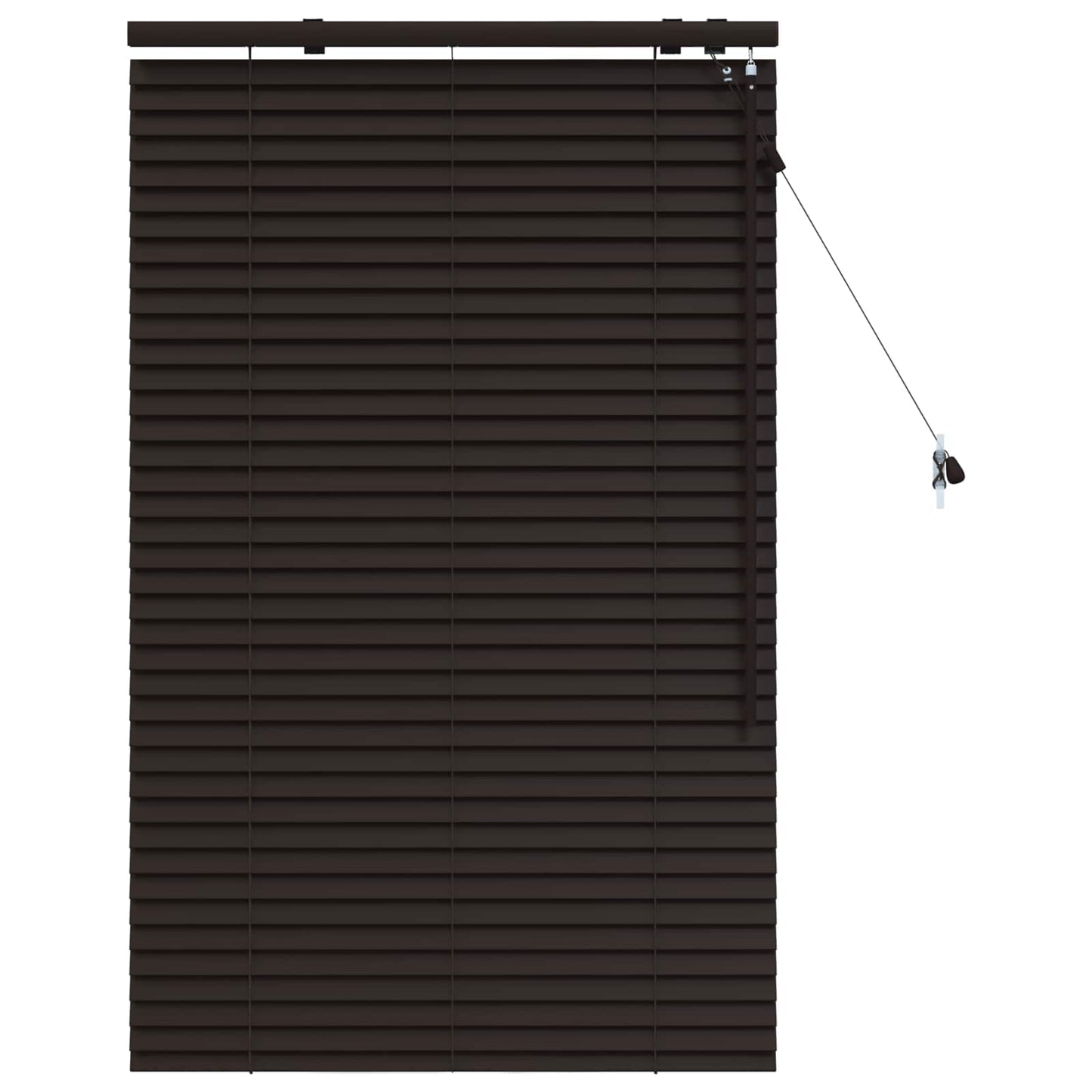 Venetian Blind Dark Brown 85 x 130 cm 35 mm
