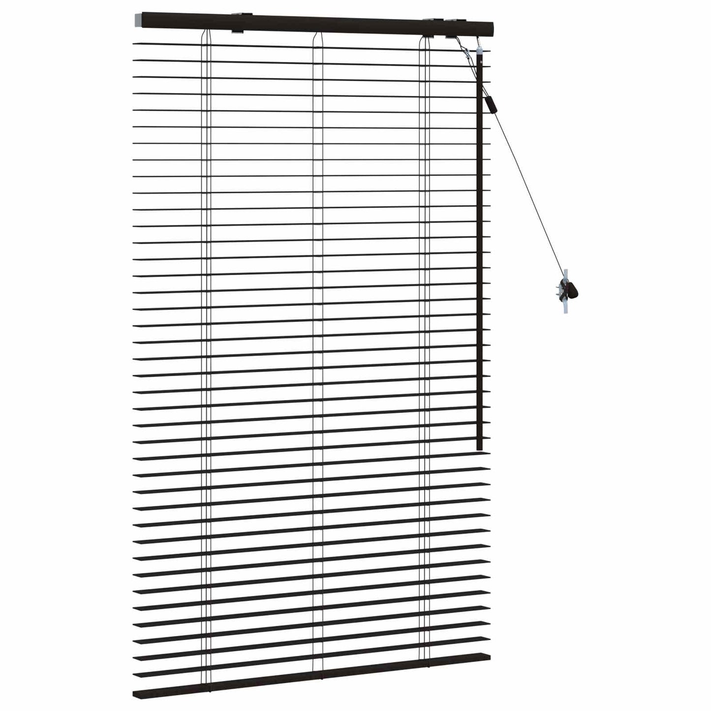 Venetian Blind Dark Brown 90 x 130 cm 35 mm