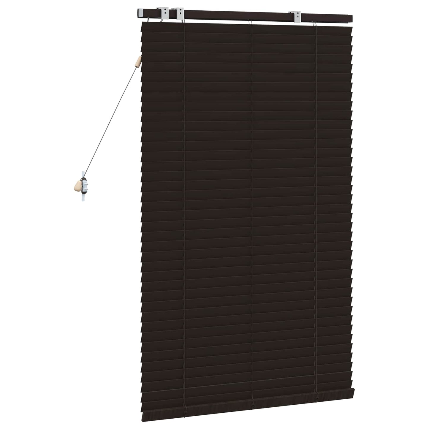 Venetian Blind Dark Brown 90 x 130 cm 35 mm