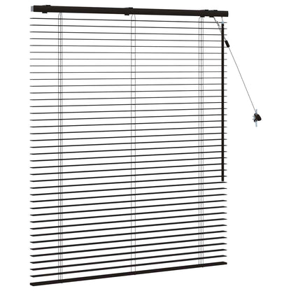 Venetian Blind Dark Brown 100 x 130 cm 35 mm
