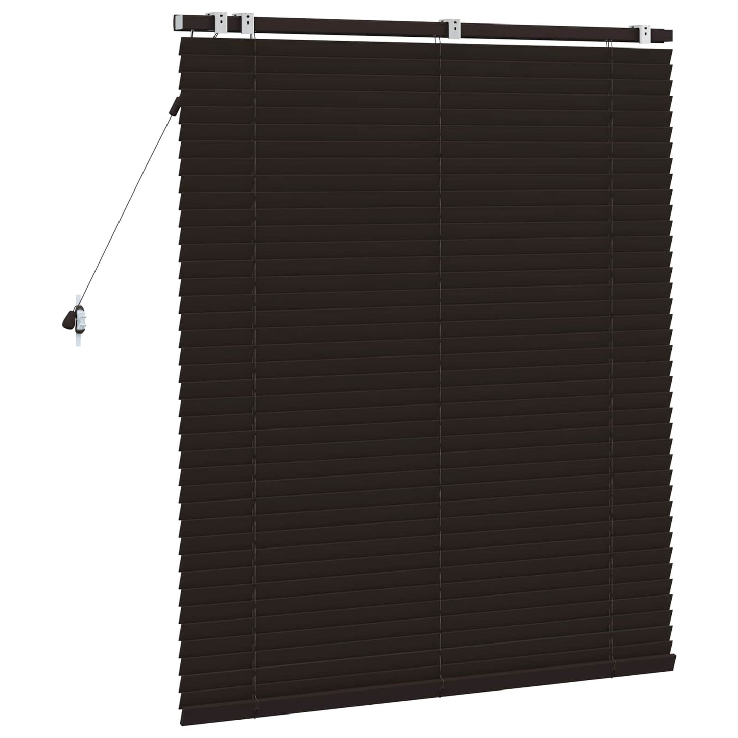 Venetian Blind Dark Brown 100 x 130 cm 35 mm
