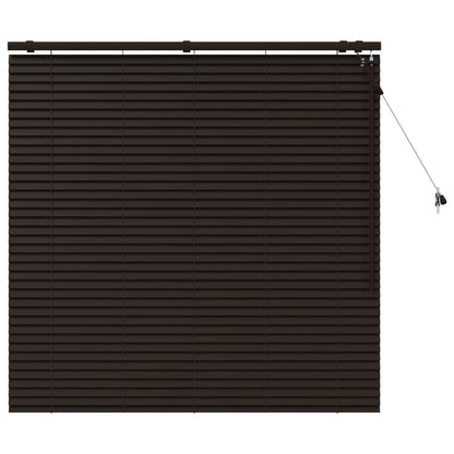 Venetian Blind Dark Brown 140 x 130 cm 35 mm