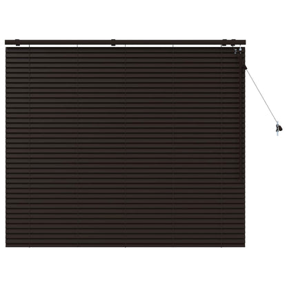 Venetian Blind Dark Brown 155 x 130 cm 35 mm