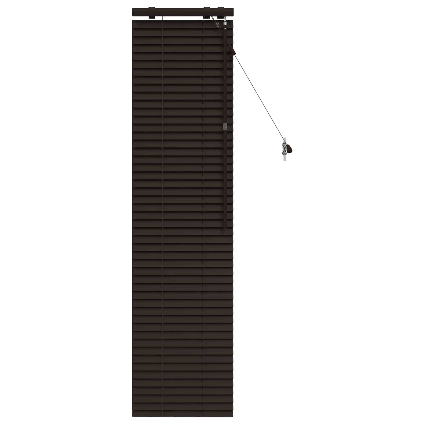 Venetian Blind Dark Brown 45 x 160 cm 35 mm