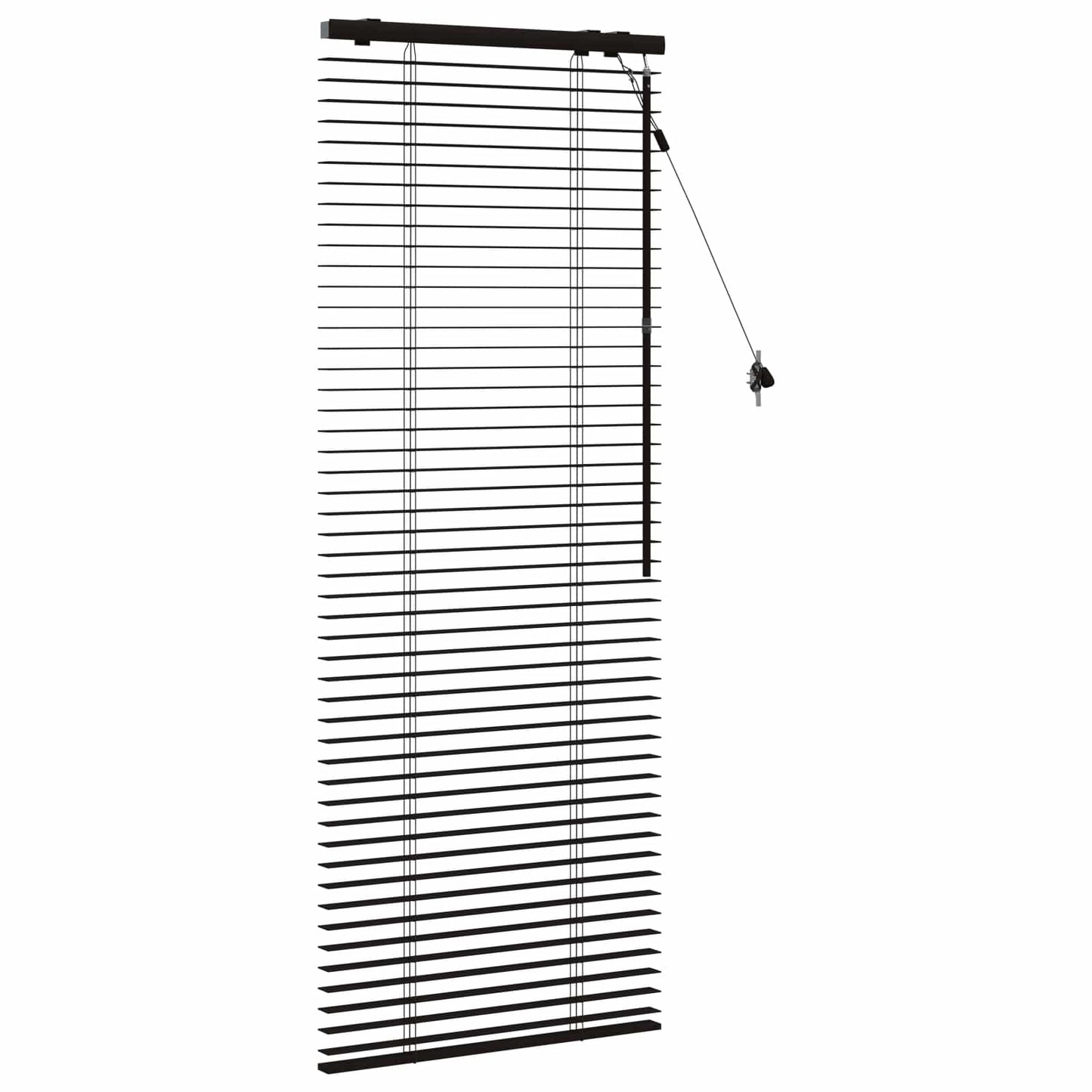 Venetian Blind Dark Brown 60 x 160 cm 35 mm