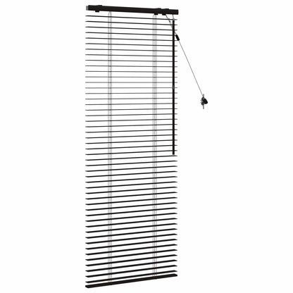 Venetian Blind Dark Brown 60 x 160 cm 35 mm