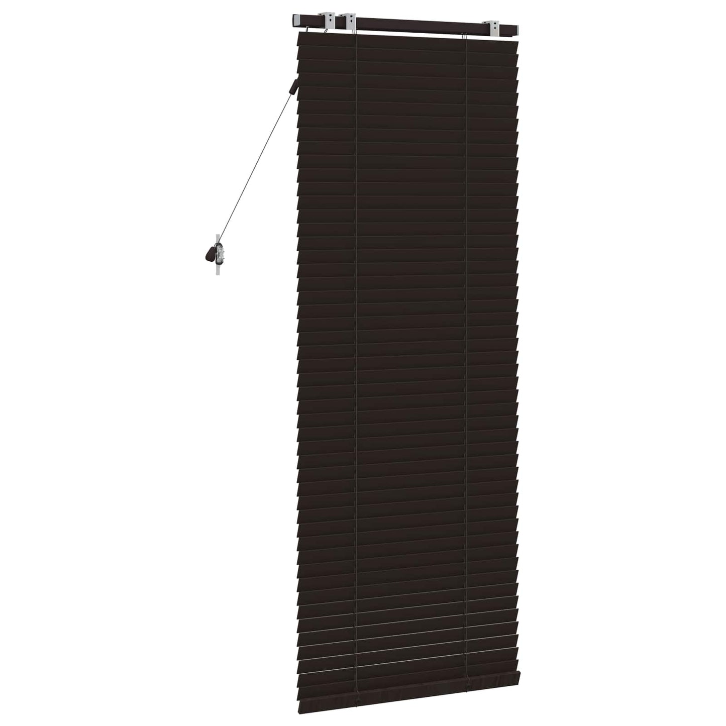 Venetian Blind Dark Brown 65 x 160 cm 35 mm