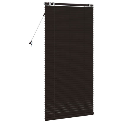 Venetian Blind Dark Brown 70 x 160 cm 35 mm
