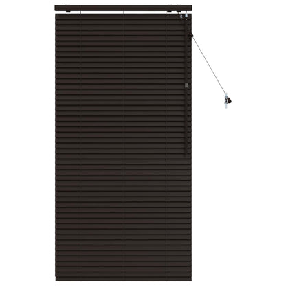 Venetian Blind Dark Brown 70 x 160 cm 35 mm
