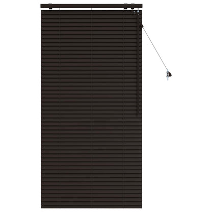 Venetian Blind Dark Brown 80 x 160 cm 35 mm