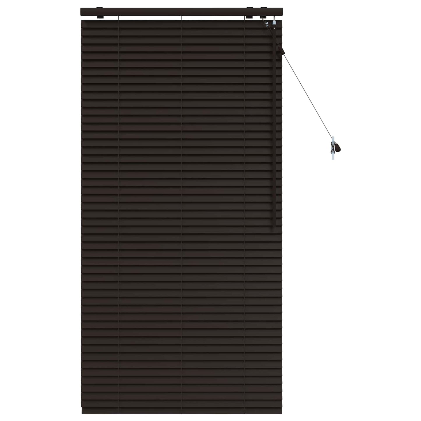 Venetian Blind Dark Brown 85 x 160 cm 35 mm