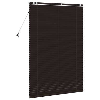 Venetian Blind Dark Brown 100 x 160 cm 35 mm