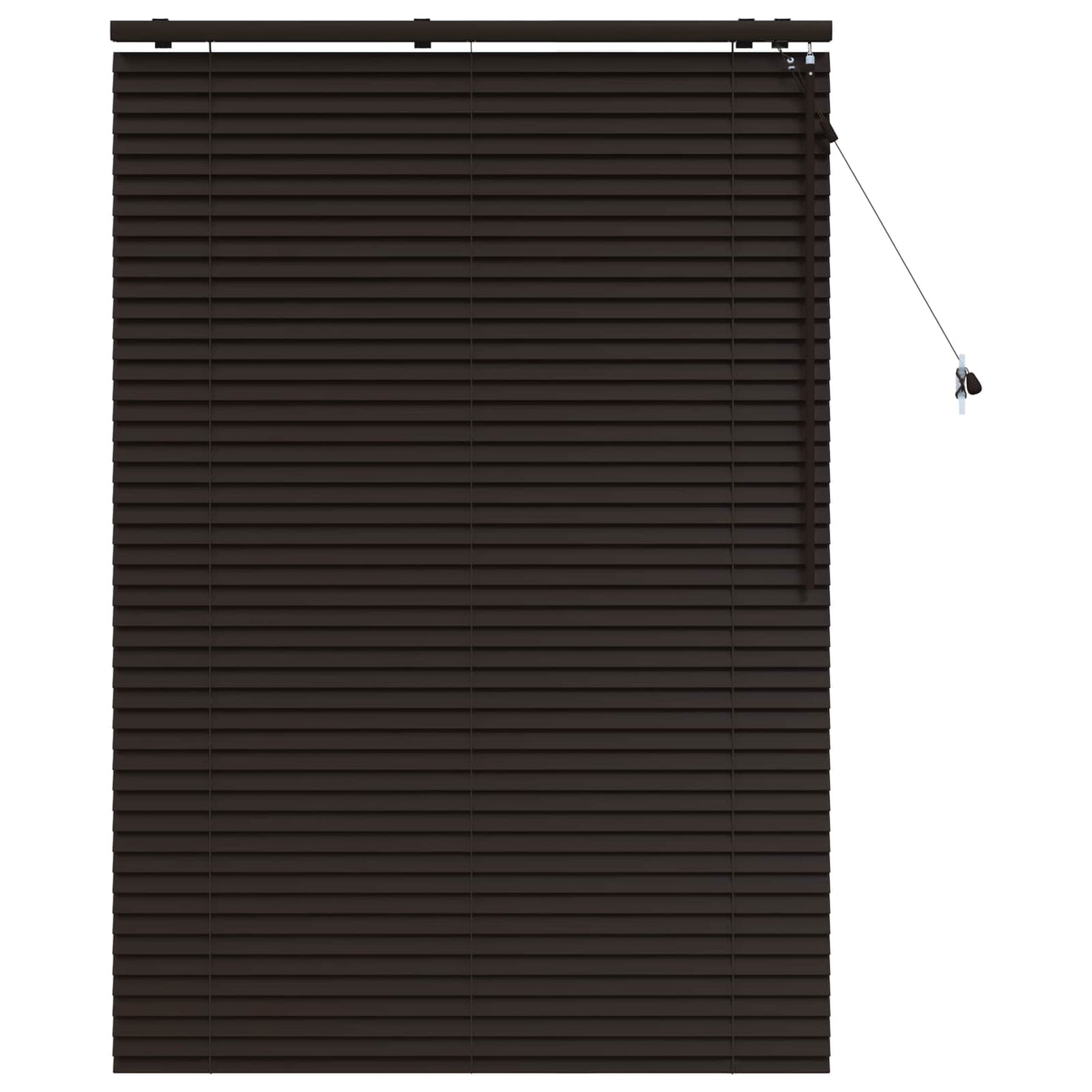 Venetian Blind Dark Brown 100 x 160 cm 35 mm