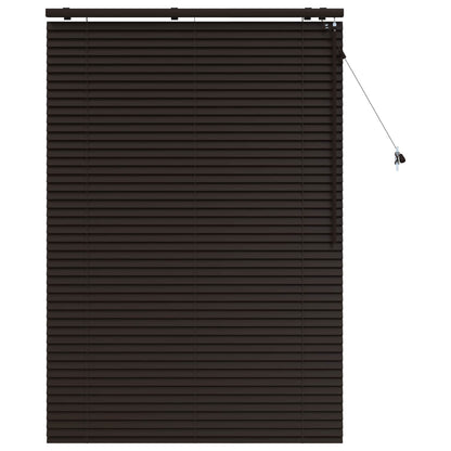 Venetian Blind Dark Brown 115 x 160 cm 35 mm