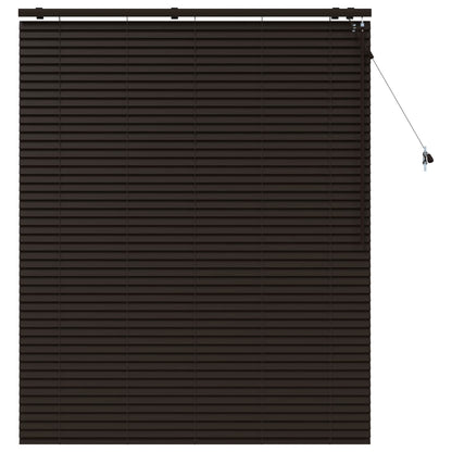 Venetian Blind Dark Brown 125 x 160 cm 35 mm