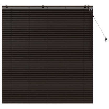 Venetian Blind Dark Brown 145 x 160 cm 35 mm