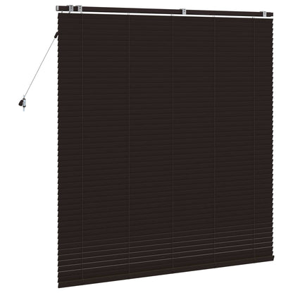 Venetian Blind Dark Brown 155 x 160 cm 35 mm
